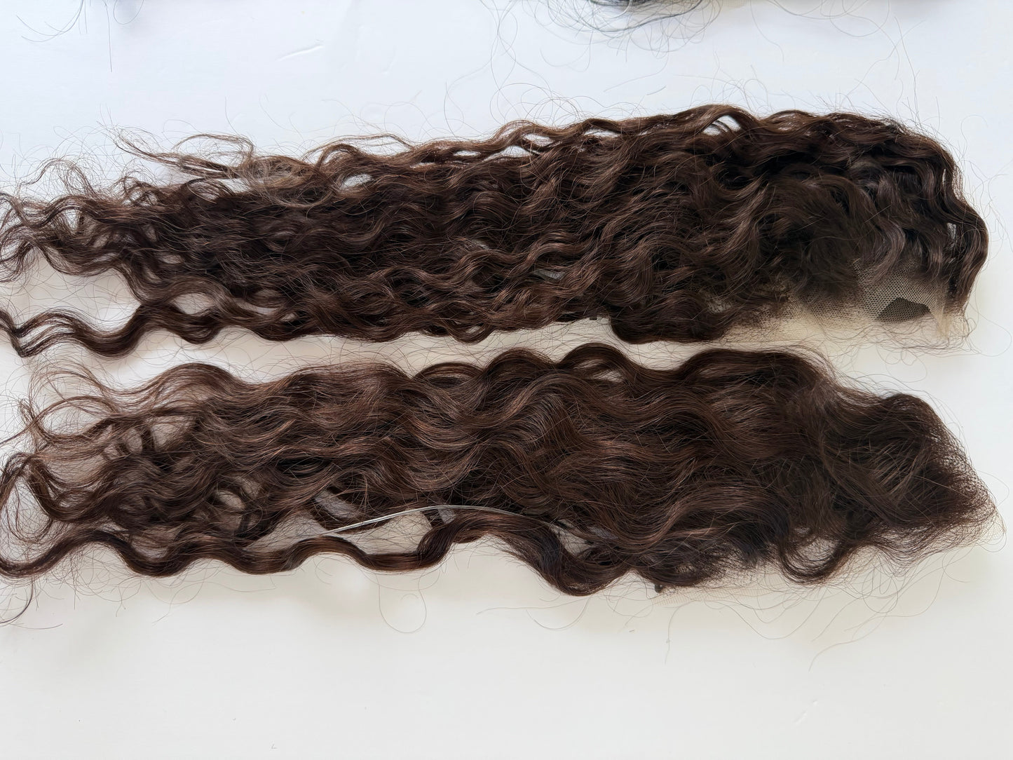 Curly Hairline Topper- Clip Free