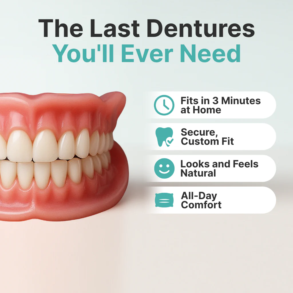 🔥Ends Today: 79% OFF!🏆2026 Bestselling Product🦷 Fit for a Fresh Smile, Say Goodbye to Wearing Discomfort!🌎