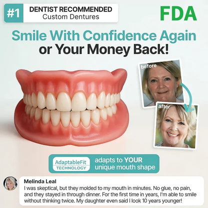 🔥Ends Today: 79% OFF!🏆2026 Bestselling Product🦷 Fit for a Fresh Smile, Say Goodbye to Wearing Discomfort!🌎